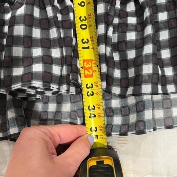 JONATHAN Simkhai feminine sheer bell sleeve lace trim Dress size small - Picture 12 of 13